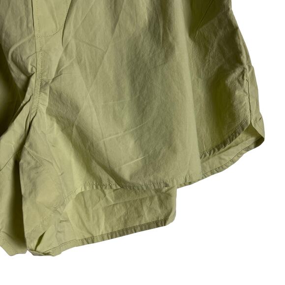 Madewell Plus Pull-On Light Green Athletic Casual Shorts Size 2X - Picture 9 of 13